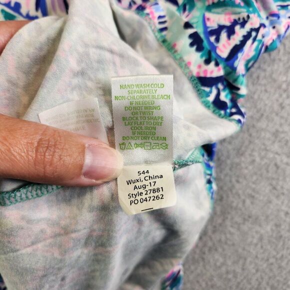 Lilly Pulitzer Dress Womens XS Ophelia Multi The Swim Resort Cruise Vacy Beachy - Picture 8 of 13